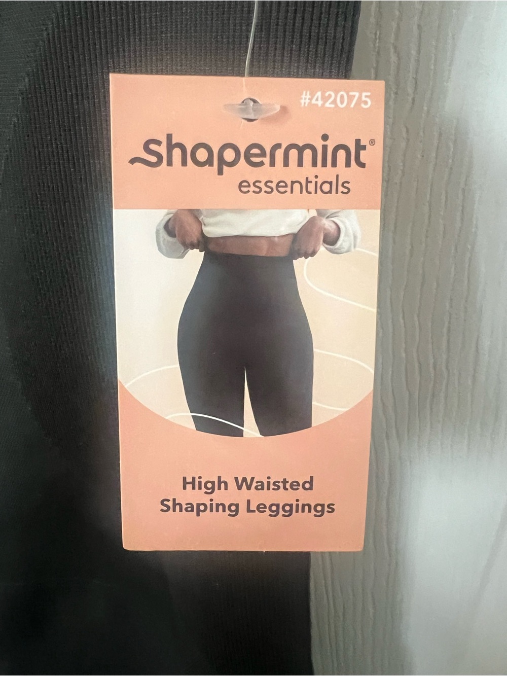 Shapermint Black Essentials High-Waist Shaping Leggings - 3XL